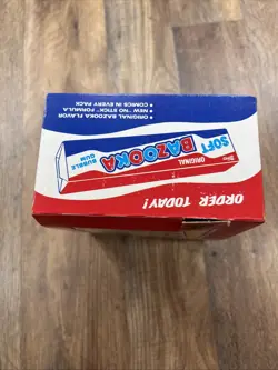 Vintage 1983 Topps EMPTY Baseball Card Display Box Lot Of 2 #NC102 - Image 3