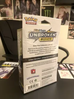 Pokemon Sun & Moon Unbroken Bonds 3-Booster Box (New) - Image 2