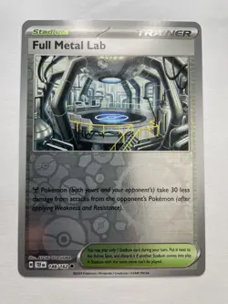 Pokemon TCG Full Metal Lab Scarlet Violet Temporal Forces 148/162 Reverse Holo - Image 1