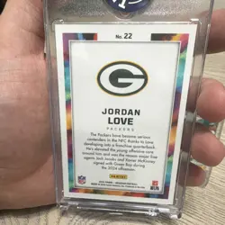 Panini NFL 3-Card Lot PSA Graded Jordan Love Obsidian, Hurts6/10, Allen PSA 5/10 - Image 2
