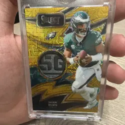 Panini NFL 3-Card Lot PSA Graded Jordan Love Obsidian, Hurts6/10, Allen PSA 5/10 - Image 3