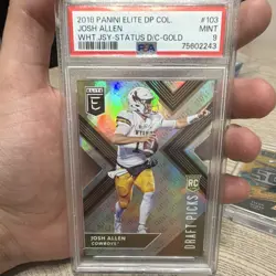 Panini NFL 3-Card Lot PSA Graded Jordan Love Obsidian, Hurts6/10, Allen PSA 5/10 - Image 5