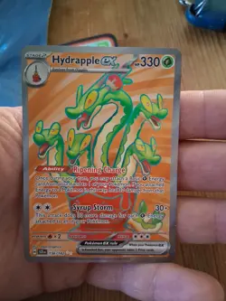 Pokemon TCG Hydrapple EX Full Art Ultra Rare Card 156/142 Stellar Crown - Image 1