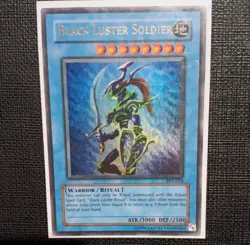Yugioh Black Luster Soldier SYE-024 Ultra Rare LP - Image 1