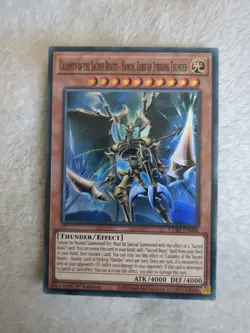 Calamity of the Sacred Beasts - Hamon cori-en006 1st Super Rare Yu-Gi-Oh! - Image 1
