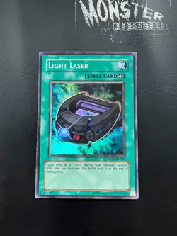 YUGIOH LIGHT LASER SUPER RARE DP03-EN025 - Image 1
