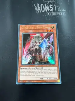 YUGIOH GHOST OGRE & SNOW RABBIT ULTRA RARE LCKC-EN078 1ST EDITION - Image 1