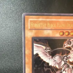 Yu-Gi-Oh! Horus the Black Flame Dragon LV6 SOD-EN007 1st Ed Ultimate Rare LP - Image 3