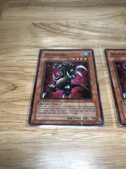 ( 2 ) 1996 Yugioh Yu Gi Oh 1st Edition Granadora IOC-030 13944422 - Image 2
