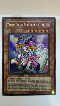 Yugioh Dark Magician Girl JUMP-EN010 Ultra Rare Limited Edition Promo NM - Image 1