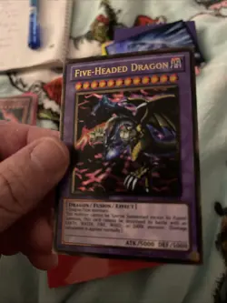 YuGiOh TCG: Five Headed Dragon GLD4-EN031 Limited Edition - Image 2