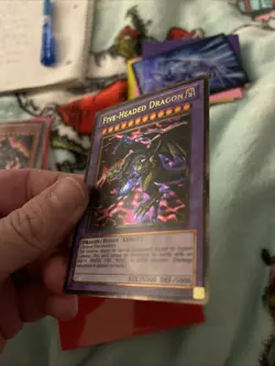 YuGiOh TCG: Five Headed Dragon GLD4-EN031 Limited Edition - Image 3