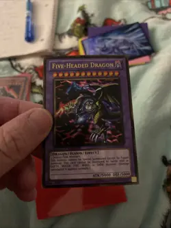 YuGiOh TCG: Five Headed Dragon GLD4-EN031 Limited Edition - Image 4