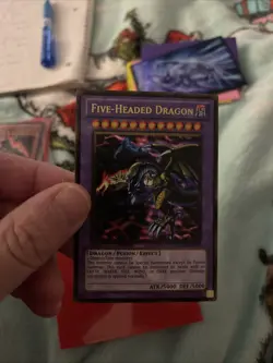 YuGiOh TCG: Five Headed Dragon GLD4-EN031 Limited Edition - Image 5