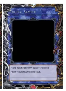 Yugioh Mana Moon Amanda Lapalme Diviner Dragons Border Over Sleeves Sealed JP - Image 2