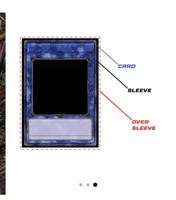 Yugioh Mana Moon Amanda Lapalme Diviner Dragons Border Over Sleeves Sealed JP - Image 3