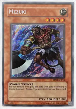 Mezuki PP02-EN016 Secret Rare - Image 1