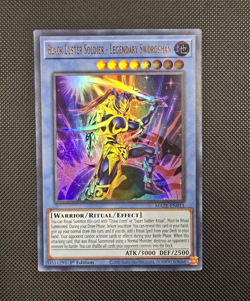Konami Yu-Gi-Oh! Black Luster Soldier Legendary Swordsman MAZE-EN011 Ultra Rare - Image 1