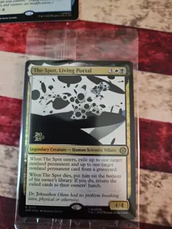 Prerelease FOIL THE SPOT, LIVING PORTAL mtg SEALED Spider-Man Rare PROMO - Image 1