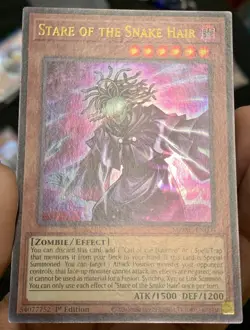 Yugioh Stare of the Snake Hair MZMU-EN003 Ultra Rare 1st Ed NM w/Tracking - Image 5