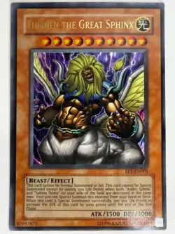 Theinen the Great Sphinx - EP1-EN001 - Ultra Rare - Unlimited - Image 1