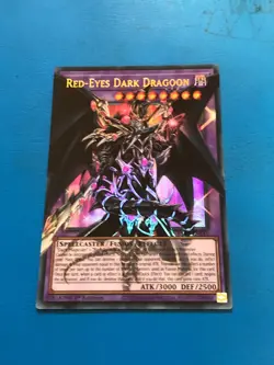 YUGIOH Extended Art Ultra Rare Red-Eyes Dark Dragoon RA05-EN141 1st Edition - Image 1