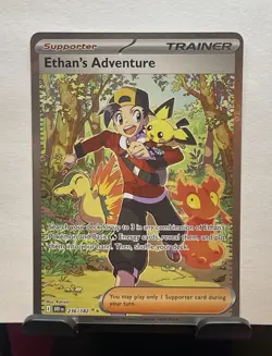 Ethan’s Adventure SIR 236/182 Destined Rivals Special Illustration Rare SV10 - Image 1
