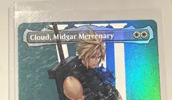 Cloud, Midgar Mercenary (Borderless) Final Fantasy Foil - Image 3