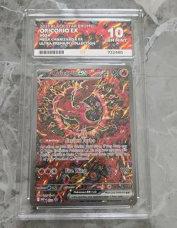 Pokemon TCG Oricorio Ex 024 Black Star Promo Gem Mint Ace 10 PERFECT SUBGRADES🔥 - Image 1