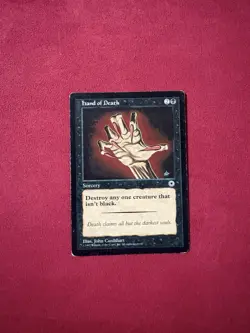 Hand Of Death - Portal - Magic The Gathering MTG Classic Vintage - Image 1