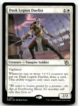 Dusk Legion Duelist #11 (NM) March of the Machine MOM Magic MTG - Image 1