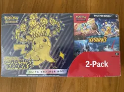 Pokemon Surging Sparks Elite Trainer Box and Booster Bundle 2-Pack, Costco - Image 1