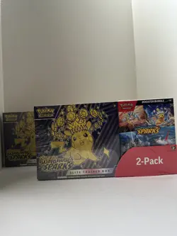 Pokemon Surging Sparks Elite Trainer Box + Booster Bundle, 2-pack ~ Costco Set - Image 5
