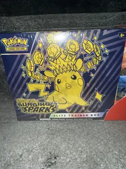 Pokemon TCG Surging Sparks Elite Trainer Box Booster Bundle Costco Two Pack - Image 1