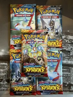 SURGING SPARKS - Pokemon TCG - Scarlet & Violet - Single Booster Pack (SEALED) - Image 1