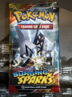 SURGING SPARKS - Pokemon TCG - Scarlet & Violet - Single Booster Pack (SEALED) - Image 2