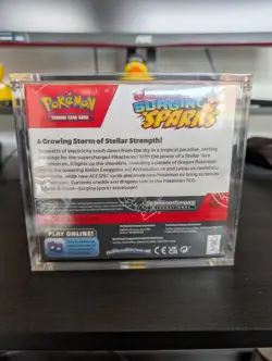 Pokemon TCG Scarlet & Violet Surging Sparks Booster Box 36 Pack + Acrylic Case - Image 3