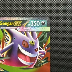Mega Gengar ex MEP 073 Mega Evolution Black Star Promo - Near Mint - Image 5