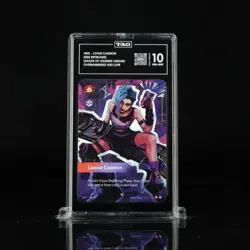Jinx - Loose Cannon Overnumbered Origins 301/298 TAG 10 Riftbound Card (Not PSA) - Image 1