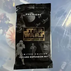 Decipher Star Wars CCG Premiere Limited Edition Expansion Pack 15 Cards 1995 - Image 1