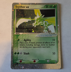 Pokemon TCG Scyther ex 102/109 Holo 80 HP Ruby and Sapphire EX Card - Image 1