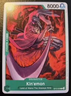 Kin'emon OP12-025 Common Legacy Of The Master One Piece Card Game - Image 1