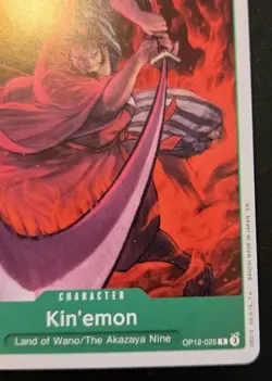 Kin'emon OP12-025 Common Legacy Of The Master One Piece Card Game - Image 5