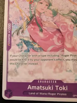 Amatsuki Toki OP13-060 Common Carrying On His Will One Piece Card Game - Image 4