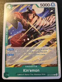 Kin'emon OP14-024 Common The Azure Sea's Seven One Piece Card Game - Image 1