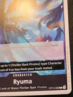 Ryuma OP14-089 Common The Azure Sea's Seven One Piece Card Game - Image 5
