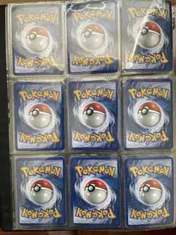 Vintage Pokemon Card Lot 36 Cards with Binder [Damaged] - Image 2