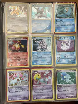 Vintage Pokemon Card Lot 36 Cards with Binder [Damaged] - Image 5