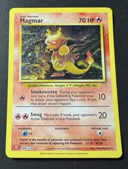 Magmar 006/034 Pokemon Trading Card Game Classic Holo Classic Collection NM - Image 1