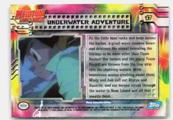 Marshtomp #95 Topps Advanced Trading Cards Pokemon Lightly Played - Image 2